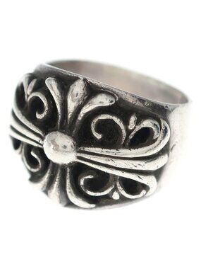 Chrome Hearts Keeper Ring Silver